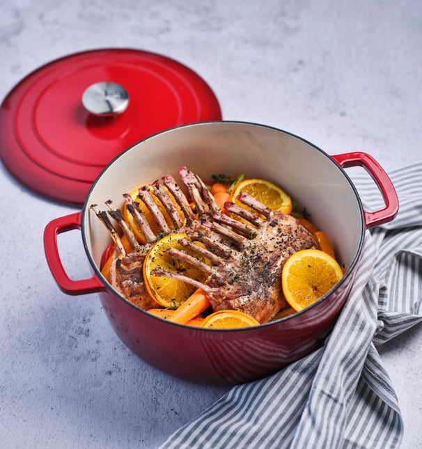 Cocotte en fonte Cosy & Trendy - Faitout rond - Fontestic - 28 cm