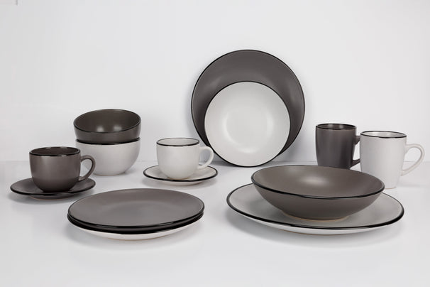 Set d'assiettes Cosy & Trendy - Assiettes a dessert - Speckle - 19,5 cm - 6 pièces