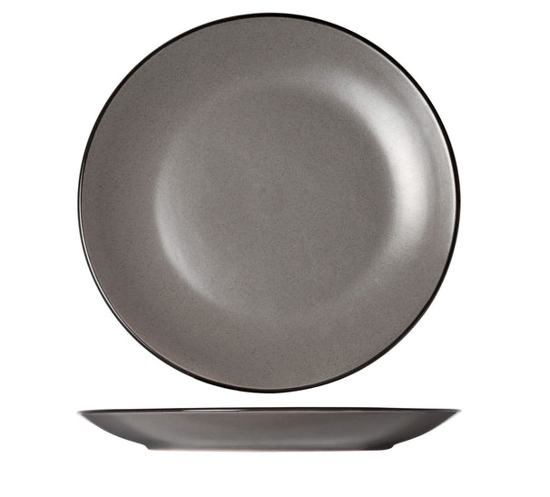 Set d'assiettes Cosy & Trendy - Assiettes à dessert - Speckle Gris - 6 pièces