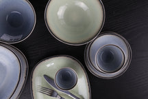 Assiette de petit-déjeuner Cosy & Trendy Fez Vert ø 23 cm