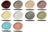 Set d'assiettes Cosy&Trendy - Assiettes a petit-déjeuner - 19,5x16cm - 10 pièces