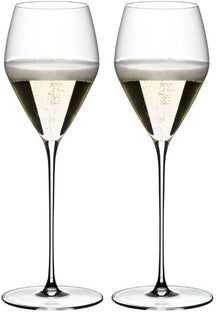 Set de verres a vin Riedel - Verres a champagne - Veloce - 327 ml - 2 pieces