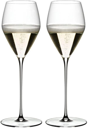 Set de verres a vin Riedel - Verres a champagne - Veloce - 327 ml - 2 pieces