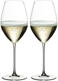 Set de verres a vin Riedel - Verres a champagne - Veritas - 449ml - 2 pièces