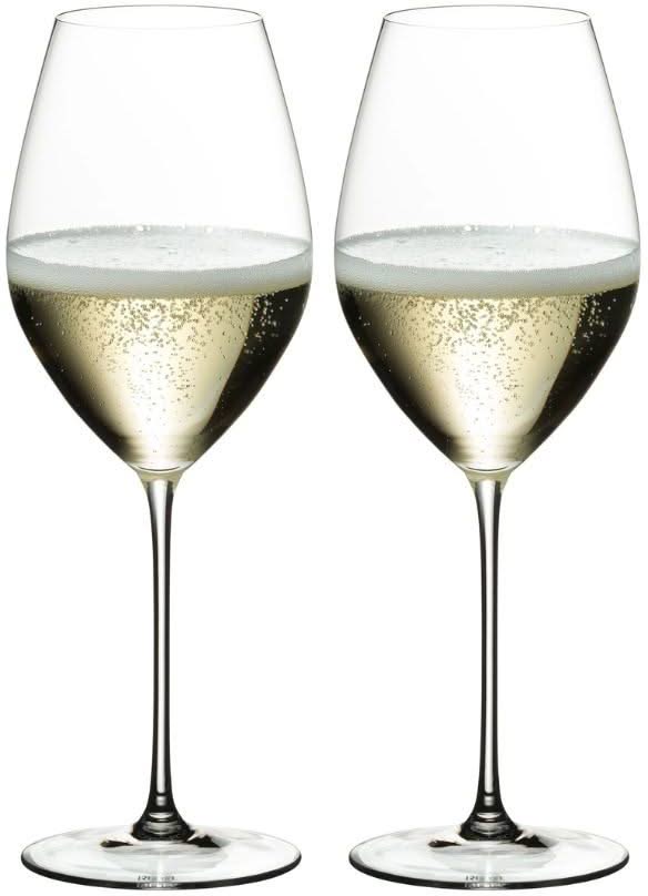 Set de verres a vin Riedel - Verres a champagne - Veritas - 449ml - 2 pièces