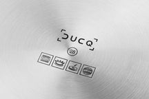 Set de casseroles Ducq - Induction - 3-Ply Cuivre - Ø16-28 cm - 6 pièces