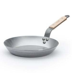 Poêle De Buyer Mineral B en bois - ø 24 cm - Sans revêtement antiadhésif