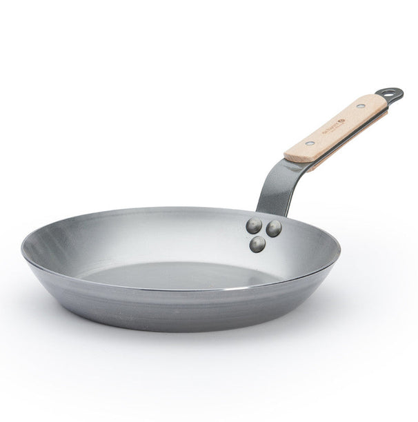 Poêle De Buyer Mineral B en bois - ø 24 cm - Sans revêtement antiadhésif