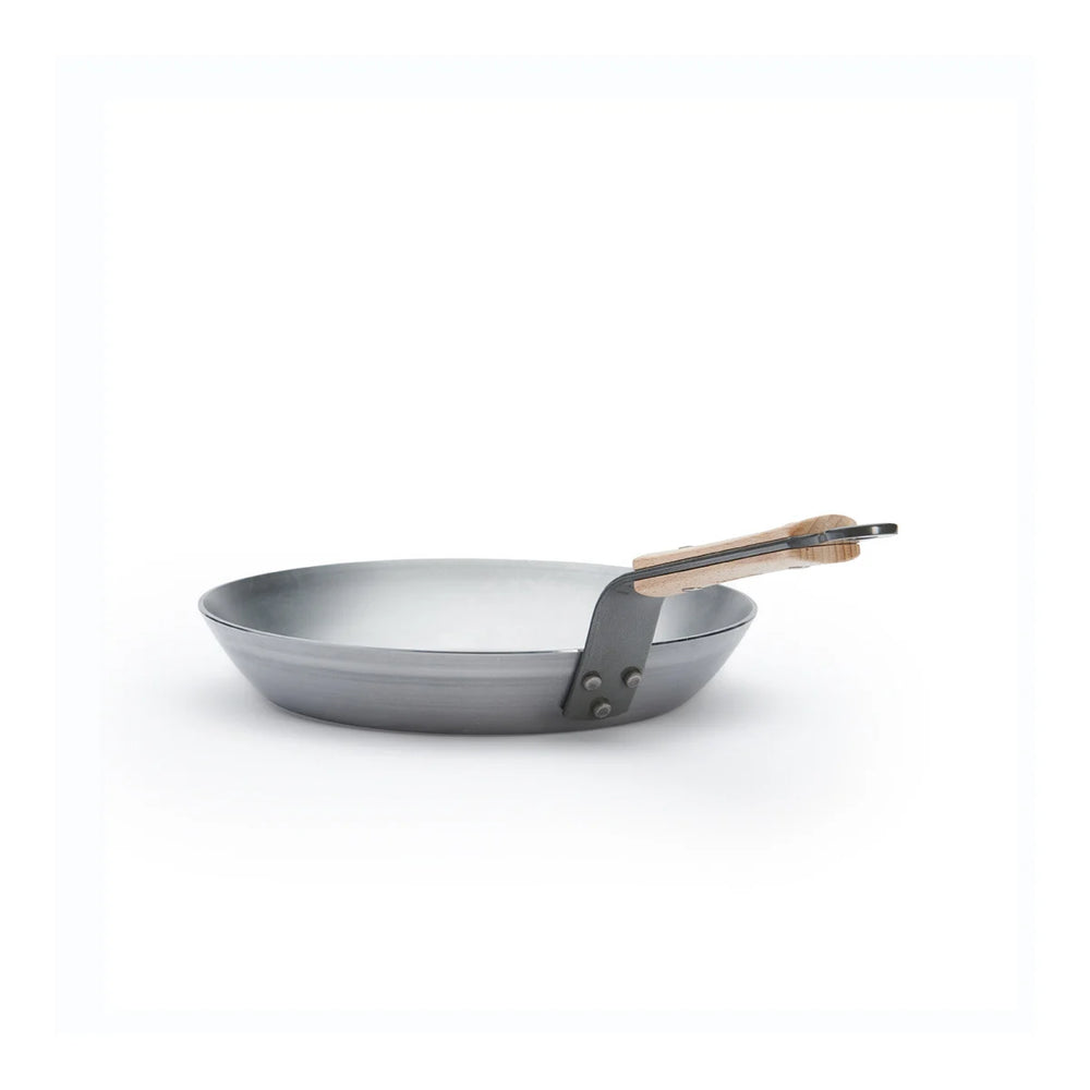 Poêle De Buyer Mineral B en bois - ø 24 cm - Sans revêtement antiadhésif