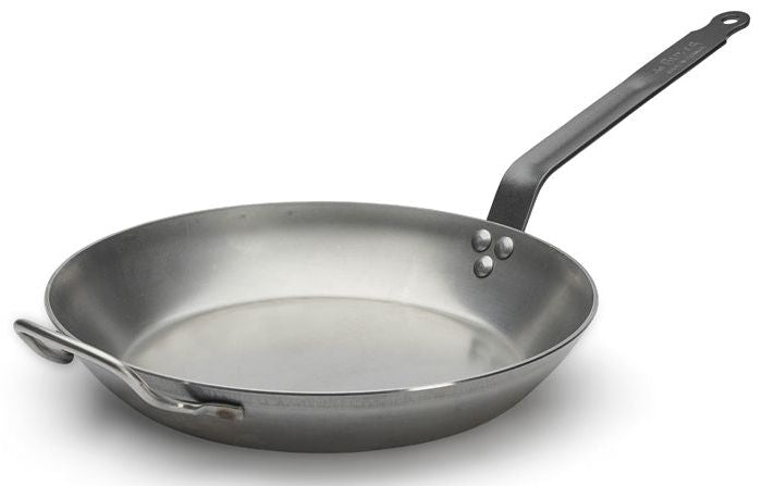 Poêle à frire De Buyer Lyonnaise Carbon - ø 32 cm - Sans revêtement antiadhésif