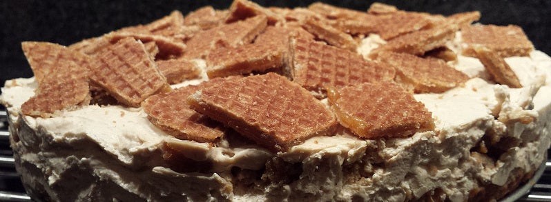 Le gâteau sans cuisson ultime pour les fans de stroopwafels