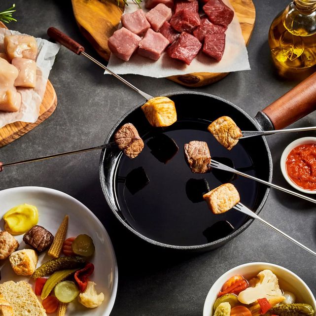 Quelles viandes conviennent pour une fondue à l'huile ou au bouillon ?
