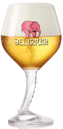 Set de verres à bière Delirium - Verres sur pied - Pub Surf - 33 cl - 2 pièces
