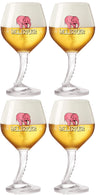 Ensemble de verres à bière Delirium - Sur pied - Tremens - 330 ml - 4 pieces