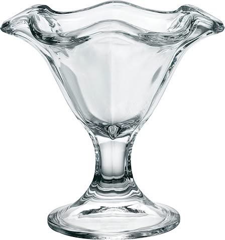 Set de coupes a glace Bormioli Rocco - en verre - Primavera - 240 ml - 6 pieces