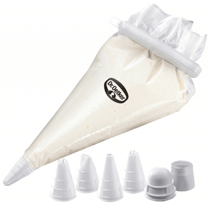 Ensemble de poche à douille Dr. Oetker - en plastique - 355 mm - 10 pièces