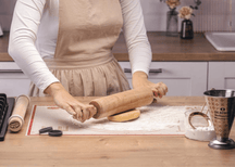 Rouleau à pâte Dr. Oetker - Rouleau à pâtisserie - en hêtre - 42 cm