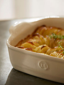Plat à four Emile Henry - Plat à gratin - Argile - 36 x 23 cm