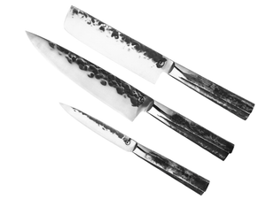 Set de couteaux Forged - Couteau de chef - Intense - en acier 440C - 3 pièces