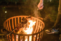 Brochette de barbecue Forged - Forme en V - Churrasco - 60 cm