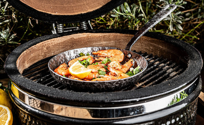 Poêles barbecue en fonte