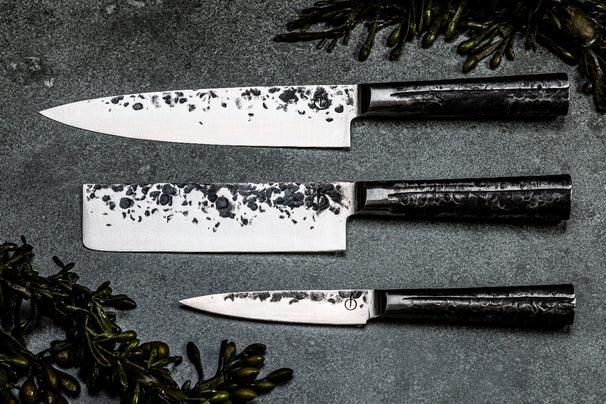 Set de couteaux Forged - Couteau de chef - Intense - en acier 440C - 3 pièces