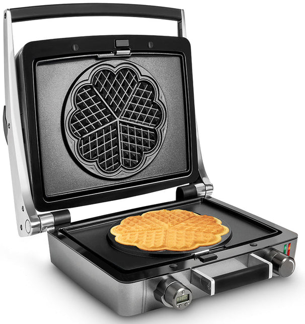 Gaufrier Fritel WaffleTastic - Gaufres en cœur - Revêtement antiadhésif en céramique - 1600 W - CW3668