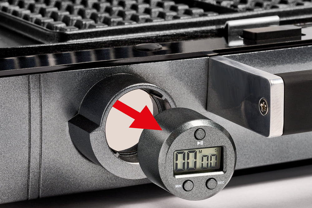 Gaufrier Fritel WaffleTastic - Gaufres en cœur - Revêtement antiadhésif en céramique - 1600 W - CW3668