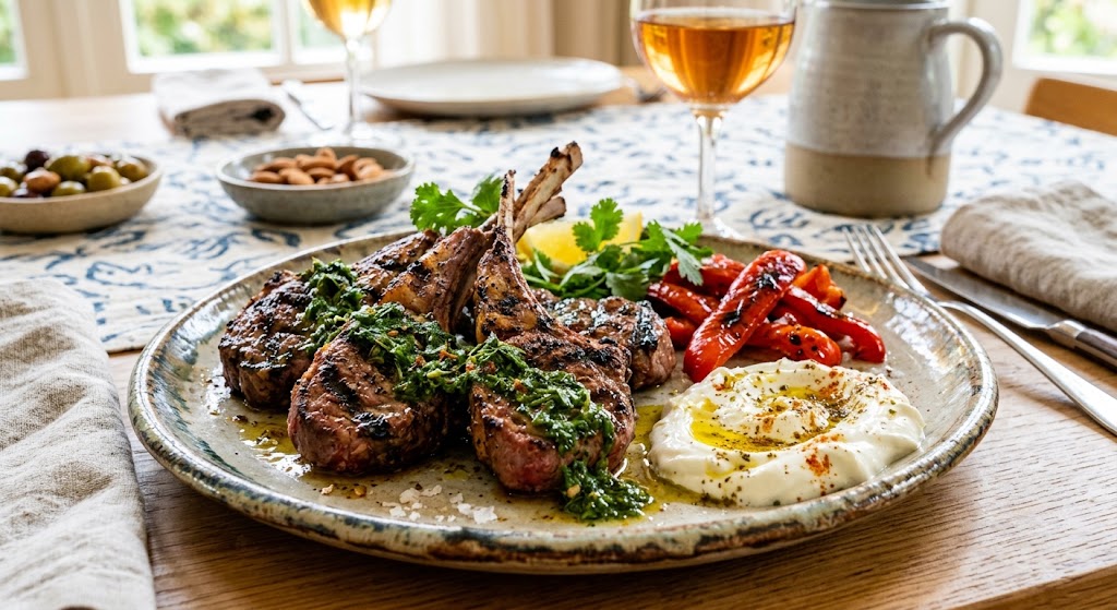 Des saveurs méditerranéennes, directement de la poêle-grill à votre assiette