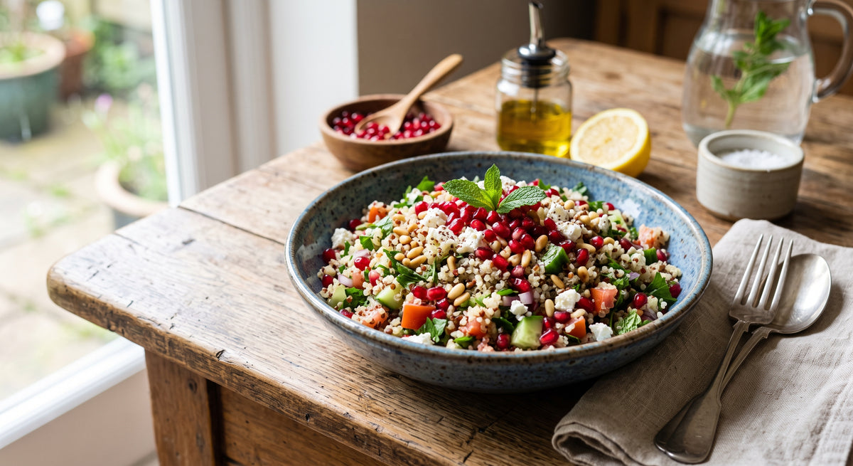 Frais, coloré et étonnamment savoureux sans une trace de gluten.