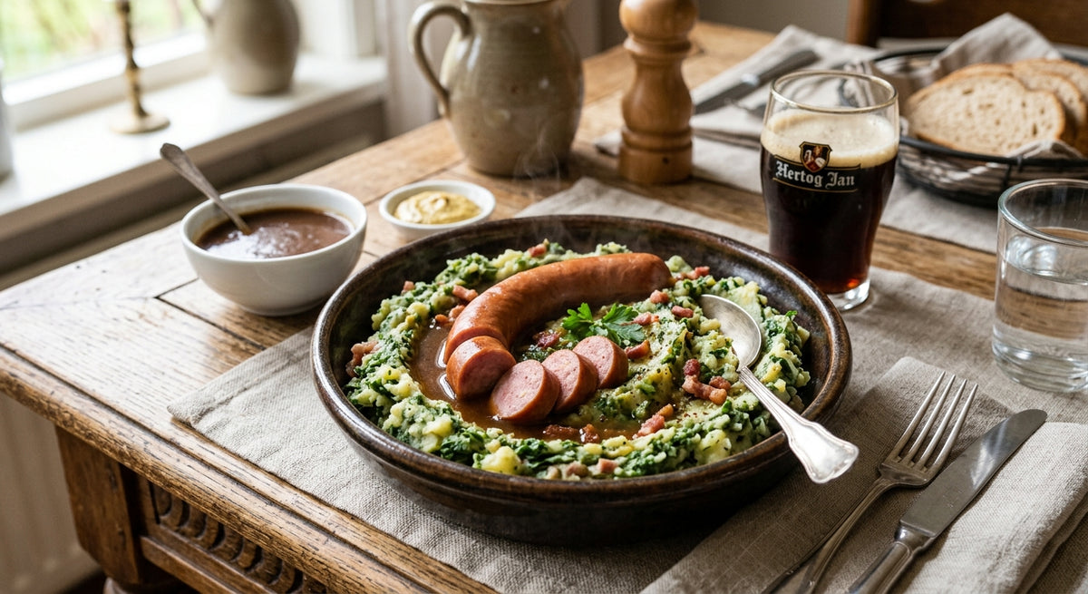 Comfort food à la néerlandaise : copieux, savoureux et prêt à être servi.