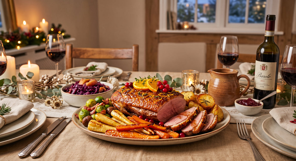 Un dîner de Noël festif qui en impose sans prise de tête.