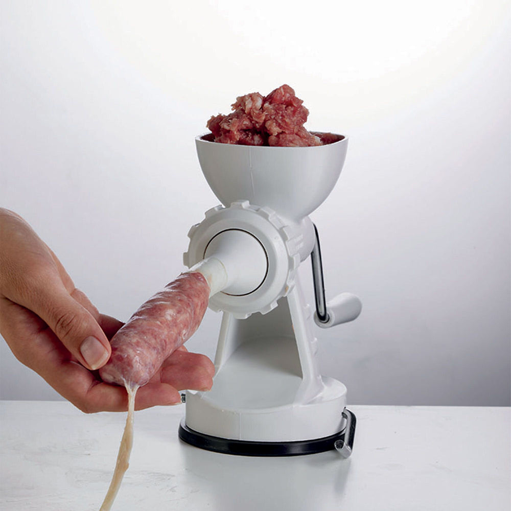Hachoir à viande Ghidini avec ventouse - Accessoires inclus