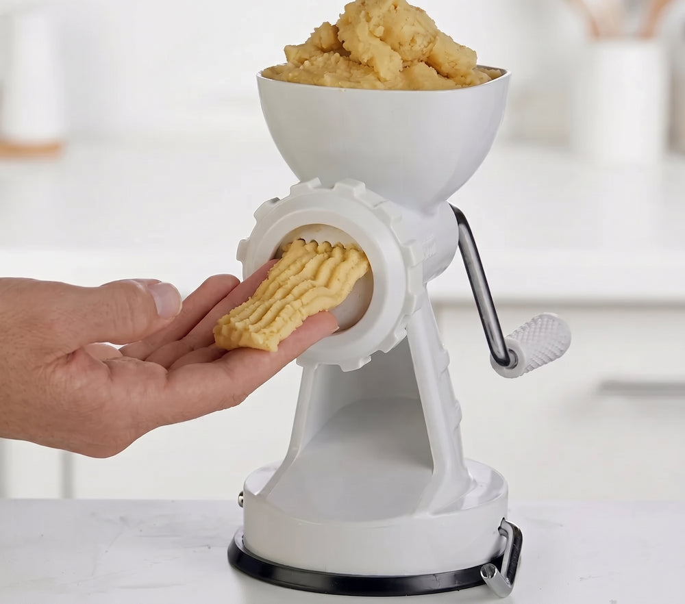 Hachoir à viande Ghidini avec ventouse - Accessoires inclus