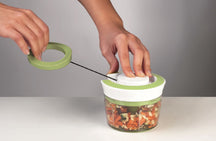 Hachoir/trancheuse à légumes manuel Ghidini avec cordon ø 12 cm