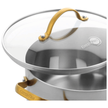 Ensemble de casseroles GreenPan Padova Reserve 5 pièces - Triply - Casserole ø 20, 24 cm, Casserole ø 18 cm & Poêle ø 20 & 28 cm
