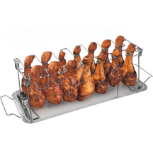 Support a ailes de poulet GrillX - Outil BBQ - GrillX BBQ - 430 x 140 x 150 mm