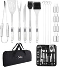 Set d'outils de barbecue GrillX - Accessoires barbecue - GrillX BBQ - 19 pièces