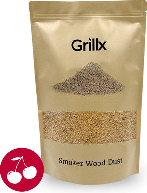 Copeaux de fumage GrillX - À fumer à froid - Cerise - 3 Litre - 1 sac