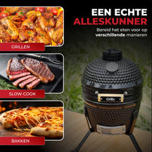 Barbecue Kamado GrillX - Barbecue au charbon de bois - Kamado - Ø 27 cm