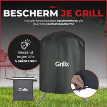Barbecue Kamado GrillX - Barbecue au charbon de bois - Kamado - Ø 27 cm