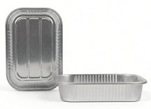 Plateaux de cuisson en aluminium Cookinglife Grill BBQ / Plateau de cuisson pour barbecue - 22 x 26 cm - 15 pièces