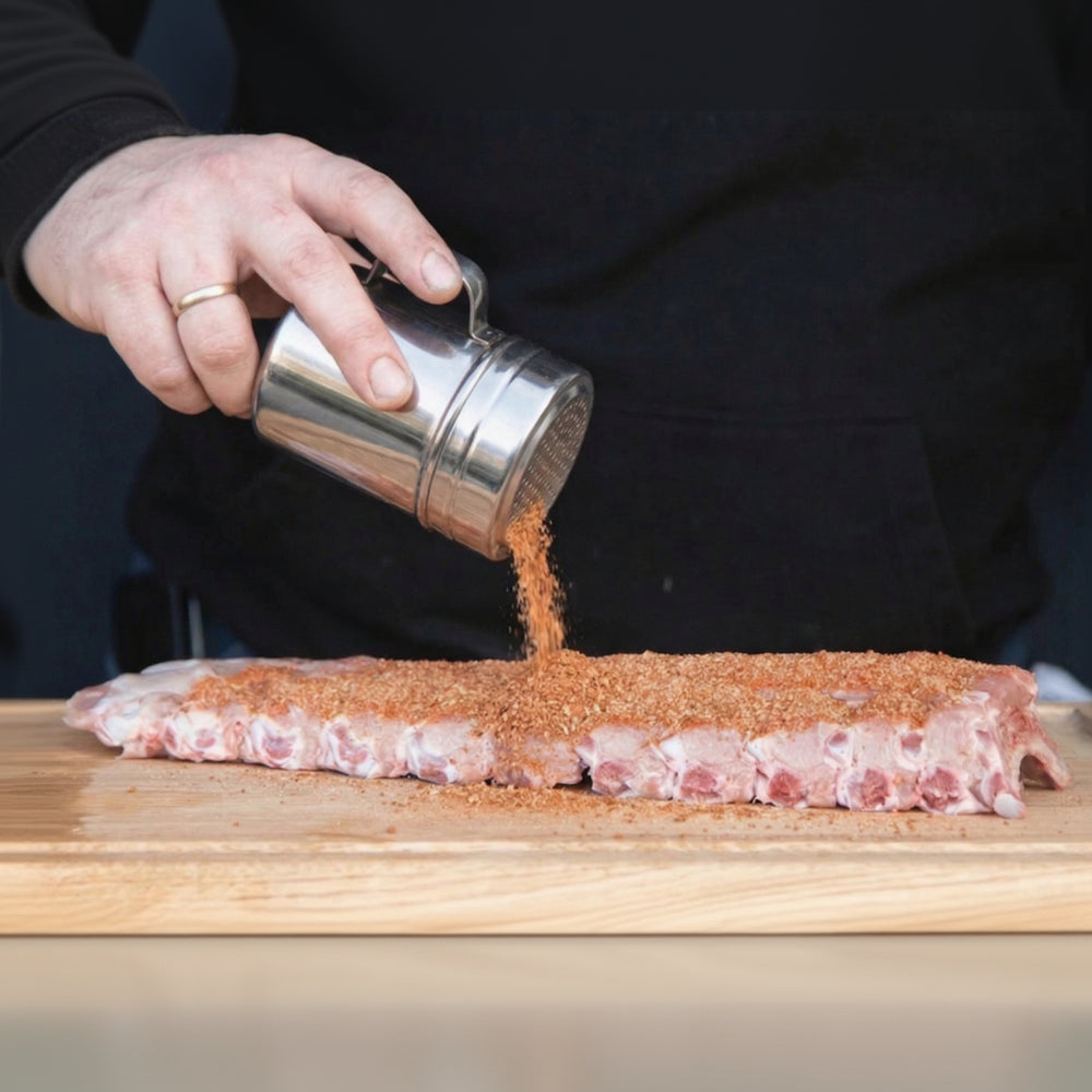 Cookinglife Grille Rub Shaker / Saupoudreur à Épices - Inox