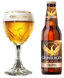 Ensemble de verres à bière Grimbergen - Sur pied - 250 ml - 6 pièces