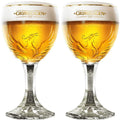 Ensemble de verres a bière Grimbergen - Verres sur pied - 250 ml - 2 pièces