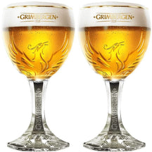 Ensemble de verres a bière Grimbergen - Verres sur pied - 250 ml - 2 pièces