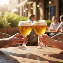 Set de verres à bière Leffe - Verres weizen - Coffret - 250-500 ml - 6 pièces
