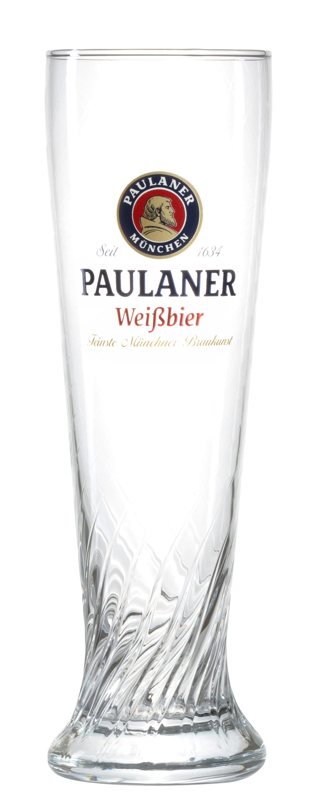 Ensemble de verres a bière Paulaner - Weizen - en verre - 500 ml - 6 pièces