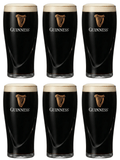 Ensemble de verres a bière Guinness - Verres pint - En verre - 500 ml - 6 pièces