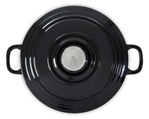 BK Braadpan Bourgogne Jet Black Gietijzer ø 20 cm / 2.5 Liter - bovenaanzicht